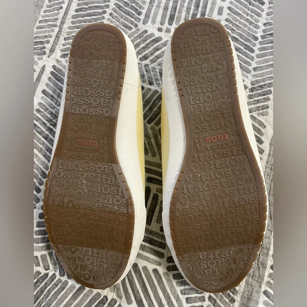 Taos Yellow Canvas Sneakers - Picture 6 of 6